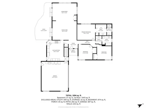 Floorplan - 484 Springhill Dr, Roselle, IL 60172 photo 3 of 3