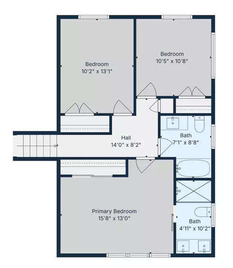 Floorplan - 671 Hazel Ct, Roselle, IL 60172 photo 2 of 4