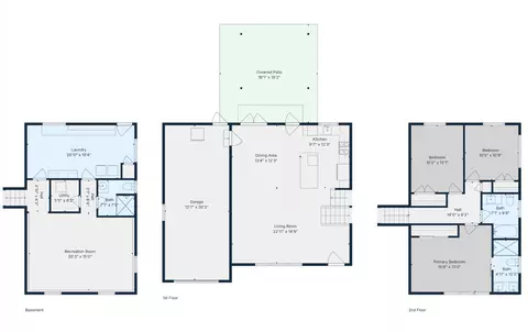 Floorplan - 671 Hazel Ct, Roselle, IL 60172 photo 4 of 4