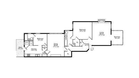Floorplan - 1367 E 52nd St #1, Chicago, IL 60615 photo 1 of 1
