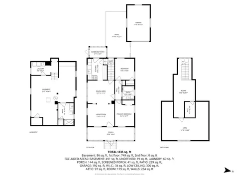Floorplan - 18 N Worth Ave, Elgin, IL 60123 photo 2 of 4