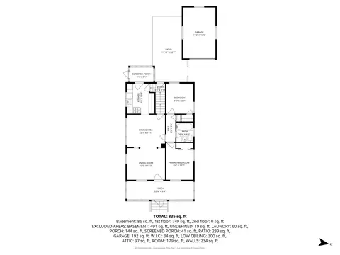 Floorplan - 18 N Worth Ave, Elgin, IL 60123 photo 3 of 4
