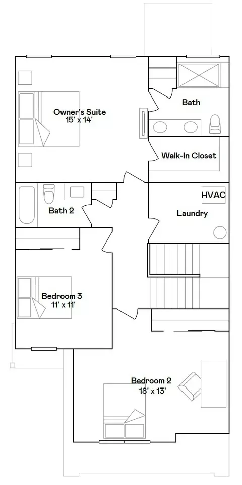 Floorplan - 1235 Glenmont St, Algonquin, IL 60102 photo 2 of 2