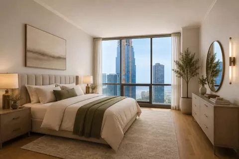 Bedroom - 420 E Waterside Dr #4114, Chicago, IL 60601 photo 5 of 8