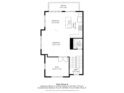 Floorplan - 822 Center St, Des Plaines, IL 60016 photo 3 of 4