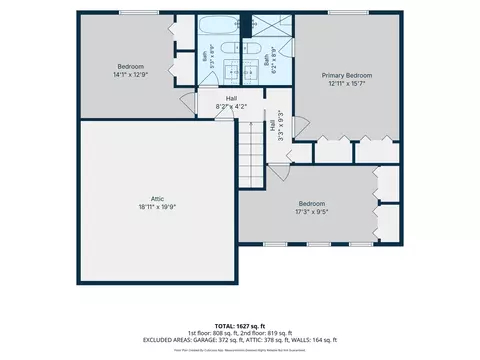 Floorplan - 644 Dover Dr, Elgin, IL 60120 photo 2 of 2