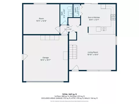 Floorplan - 644 Dover Dr, Elgin, IL 60120 photo 1 of 2