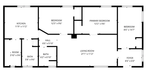 Floorplan - 429 E Locust St, Kankakee, IL 60901 photo 1 of 1