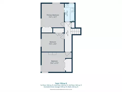 Floorplan - 1128 Modaff Rd, Naperville, IL 60540 photo 2 of 8