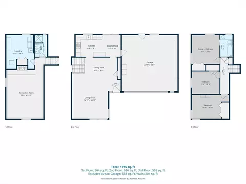 Floorplan - 1128 Modaff Rd, Naperville, IL 60540 photo 7 of 8