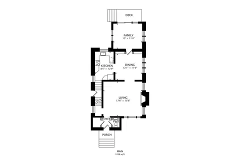 Floorplan - 940 W Grant Dr, Des Plaines, IL 60016 photo 2 of 3