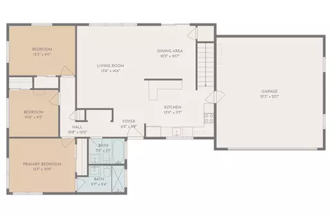 Floorplan - 11 N980 Almora Ter, Elgin, IL 60124 photo 1 of 2