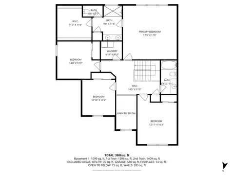 Floorplan - 3641 Eldorado Rd, Elgin, IL 60124 photo 2 of 4