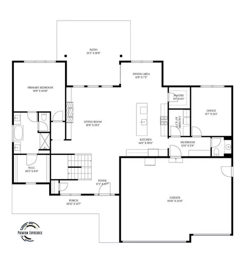Floorplan - 2516 Piney Run, Bloomington, IL 61705 photo 1 of 3