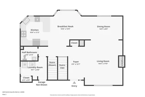 Floorplan - 2632 Switch Grass Rd, Morris, IL 60450 photo 2 of 3