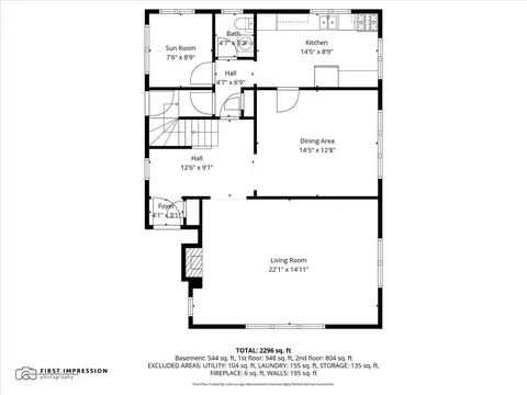 Floorplan - 728 Hardin Ave, Aurora, IL 60506 photo 2 of 4