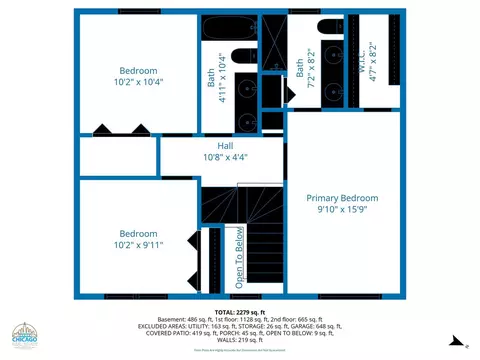 Floorplan - 2777 Colonial Dr, Elgin, IL 60124 photo 3 of 4