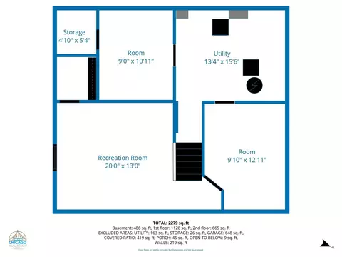 Floorplan - 2777 Colonial Dr, Elgin, IL 60124 photo 2 of 4