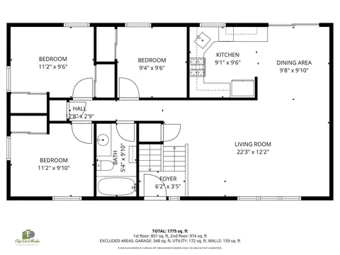 Floorplan - 508 S 2nd Pl, Eldridge, IA 52748 photo 2 of 3