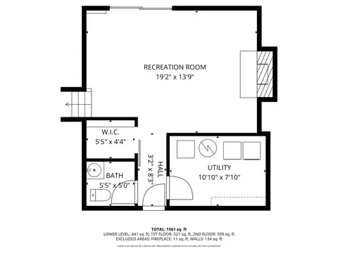 Floorplan - 106 S Elroy Ave, Bartlett, IL 60103 photo 2 of 4