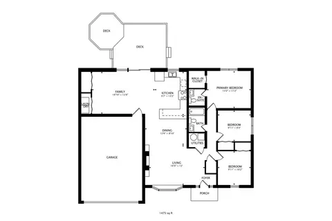 Floorplan - 1410 N Scully Dr, Mchenry, IL 60050 photo 1 of 1