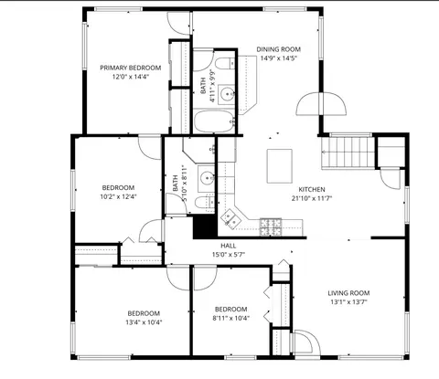 Floorplan - 329 E Myrick Ave, Addison, IL 60101 photo 2 of 3