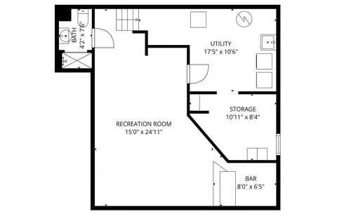 Floorplan - 710 Bayside Ct, Wheeling, IL 60090 photo 3 of 4