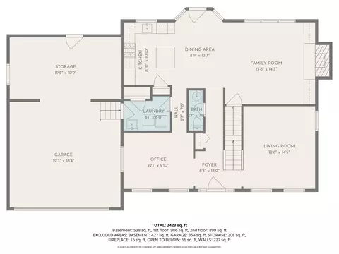 Floorplan - 25137 Vermette Rd, Plainfield, IL 60585 photo 1 of 3
