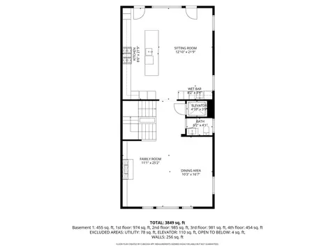Floorplan - 932 E Chicago Ave, Naperville, IL 60540 photo 3 of 6