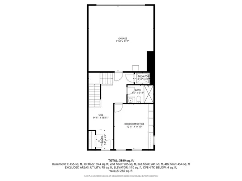 Floorplan - 932 E Chicago Ave, Naperville, IL 60540 photo 2 of 6