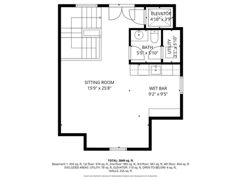 Floorplan - 932 E Chicago Ave, Naperville, IL 60540 photo 5 of 6
