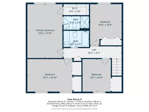 Floorplan - 4095 Victoria Dr, Hoffman Estates, IL 60192 photo 1 of 3