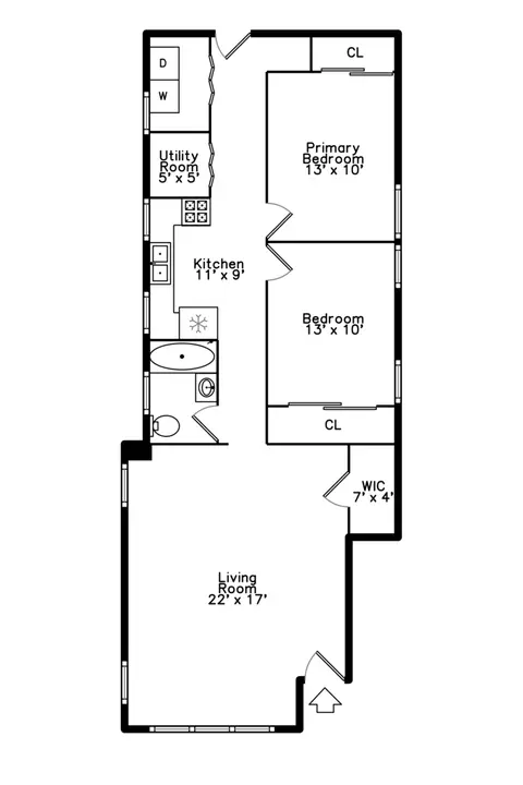 Floorplan - 4829 S Champlain Ave, Chicago, IL 60615 photo 1 of 2