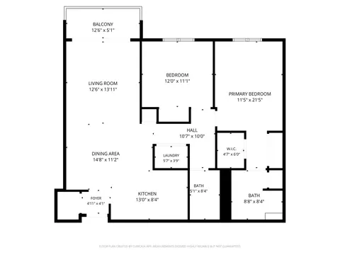 Floorplan - 1477 E Thacker St #205, Des Plaines, IL 60016 photo 1 of 1