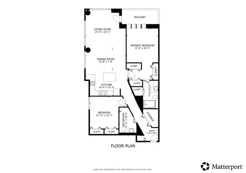 Floorplan - 1200 W Monroe St #901, Chicago, IL 60607 photo 1 of 1