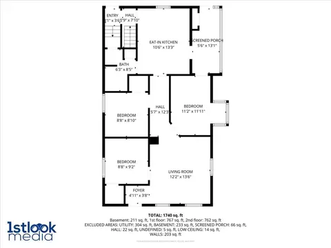 Floorplan - 817 Front St, Aurora, IL 60505 photo 2 of 8