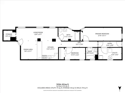 Floorplan - 5319 S Indiana Ave, Chicago, IL 60615 photo 3 of 3
