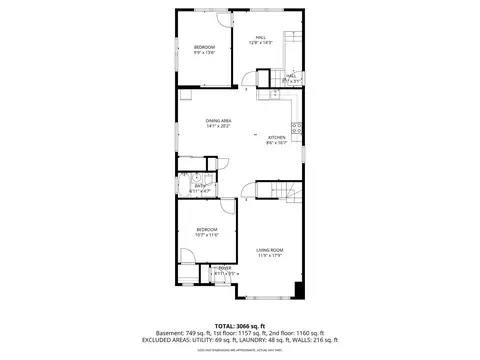 Floorplan - 8035 S Kolin Ave, Chicago, IL 60652 photo 2 of 4