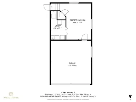 Floorplan - 703 Westmere Rd, Des Plaines, IL 60016 photo 3 of 4