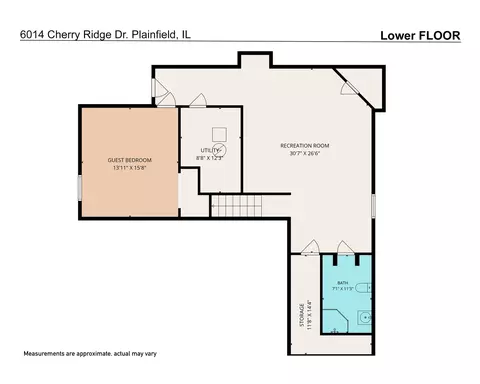 Floorplan - 6014 Cherry Ridge Dr, Plainfield, IL 60586 photo 3 of 3