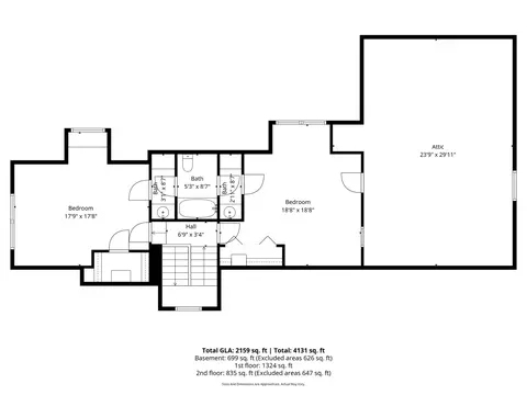 Floorplan - 1205 E Bonner Rd, Wauconda, IL 60084 photo 2 of 4
