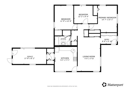 Floorplan - 3107 Falcon Ct, Rolling Meadows, IL 60008 photo 1 of 1