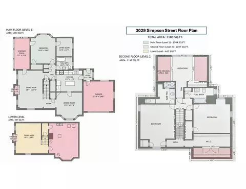Floorplan - 3029 Simpson St, Evanston, IL 60201 photo 1 of 4