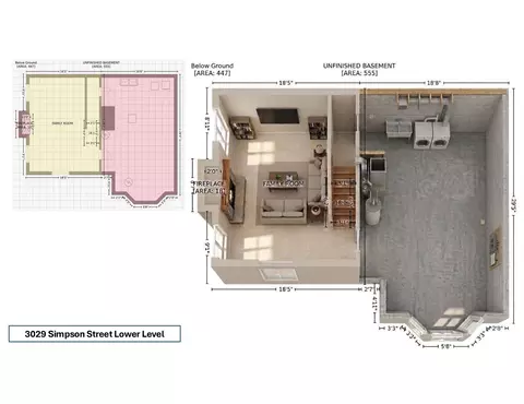 Floorplan - 3029 Simpson St, Evanston, IL 60201 photo 4 of 4