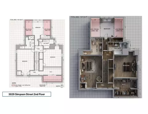 Floorplan - 3029 Simpson St, Evanston, IL 60201 photo 3 of 4
