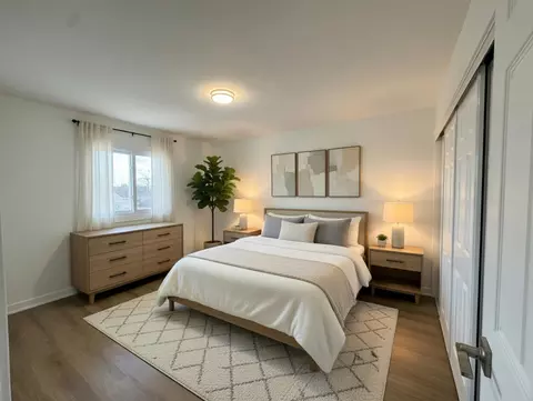 Bedroom - 633 Dulles Rd #B, Des Plaines, IL 60016 photo 5 of 6