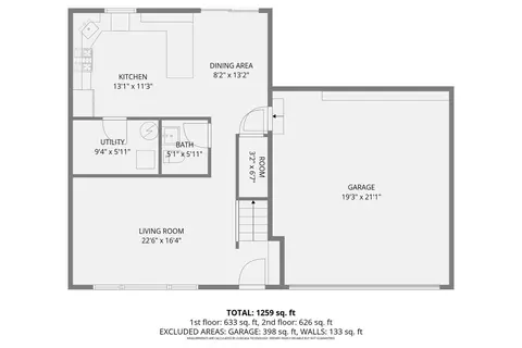 Floorplan - 445 E Fullerton Ave, Addison, IL 60101 photo 1 of 3