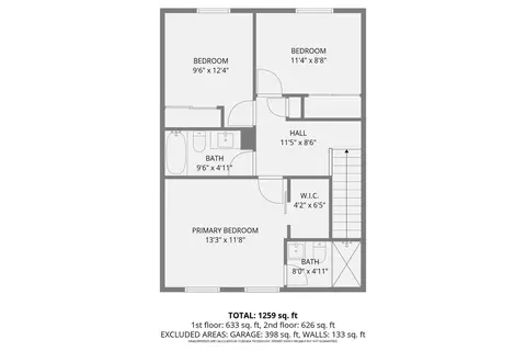 Floorplan - 445 E Fullerton Ave, Addison, IL 60101 photo 2 of 3