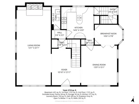 Floorplan - 935 Monroe Ave, River Forest, IL 60305 photo 3 of 4