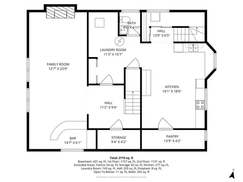 Floorplan - 935 Monroe Ave, River Forest, IL 60305 photo 1 of 4